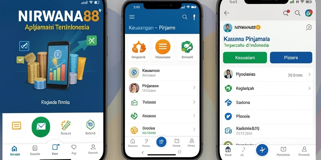 Antarmuka NIRWANA88 menunjukkan kemudahan dalam mengajukan pinjaman.